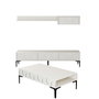 Hanah Home Lyon 3 - Crema y Negro